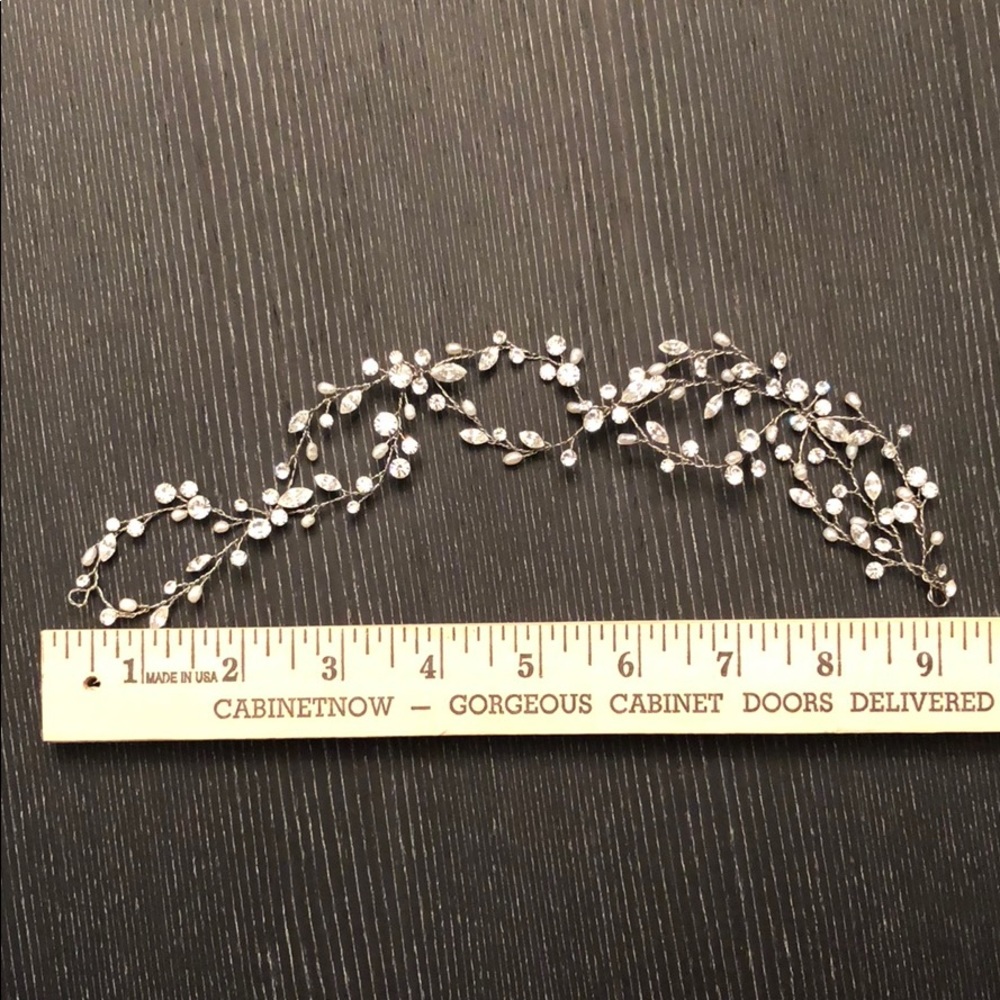 Swarovski crystal bridal headpiece